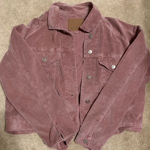 American Eagle Pink Jean Jacket